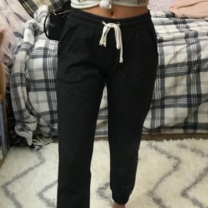 dark gray sweat pants joggers
